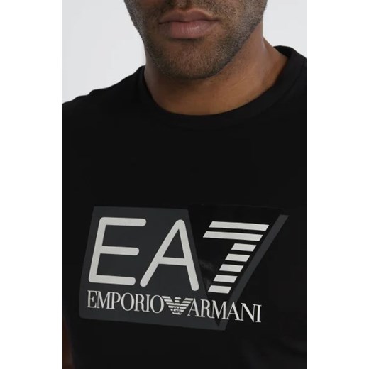 EA7 T-shirt | Regular Fit M okazja Gomez Fashion Store
