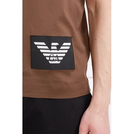 Emporio Armani T-shirt | Regular Fit Emporio Armani M wyprzedaż Gomez Fashion Store