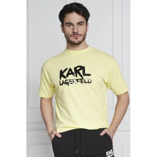 Karl Lagerfeld T-shirt | Regular Fit ze sklepu Gomez Fashion Store w kategorii T-shirty męskie - zdjęcie 172869793