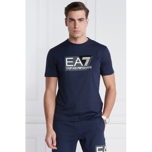 EA7 T-shirt | Regular Fit ze sklepu Gomez Fashion Store w kategorii T-shirty męskie - zdjęcie 172870130