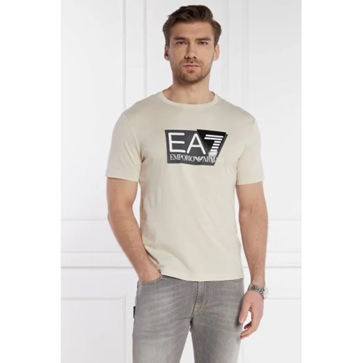 EA7 T-shirt | Regular Fit ze sklepu Gomez Fashion Store w kategorii T-shirty męskie - zdjęcie 172870662