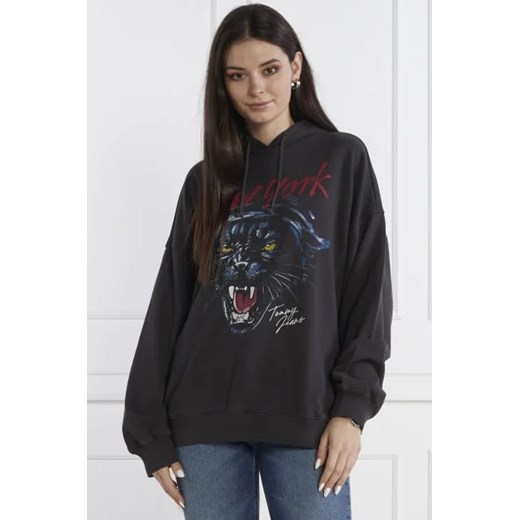 Tommy Jeans Bluza PANTHER HOODIE | Oversize fit Tommy Jeans S okazja Gomez Fashion Store
