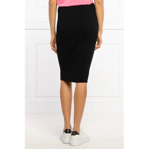 Spódnica Calvin Klein z poliamidu 