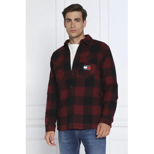 Tommy Jeans Ocieplana koszula | Oversize fit ze sklepu Gomez Fashion Store w kategorii Koszule męskie - zdjęcie 172871122