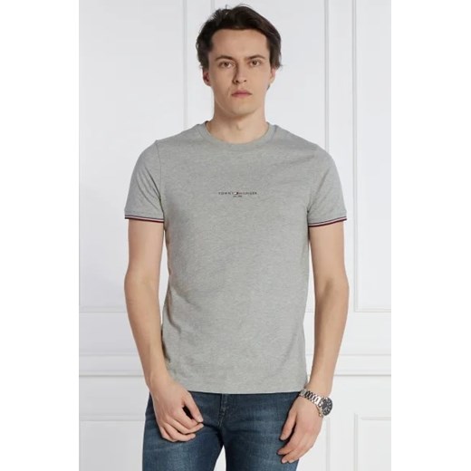 Tommy Hilfiger T-shirt TOMMY LOGO TIPPED | Regular Fit Tommy Hilfiger XXL okazja Gomez Fashion Store