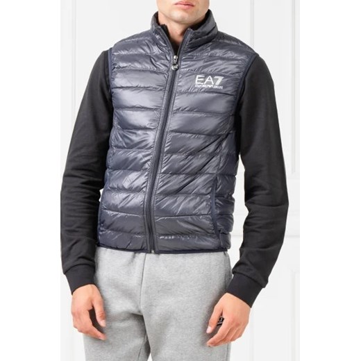 EA7 Puchowy bezrękawnik | Regular Fit ze sklepu Gomez Fashion Store w kategorii Kamizelki męskie - zdjęcie 172871230