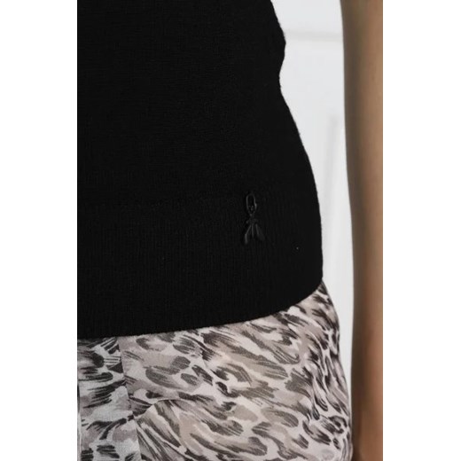 Patrizia Pepe Lniany top | Slim Fit Patrizia Pepe XL Gomez Fashion Store okazja