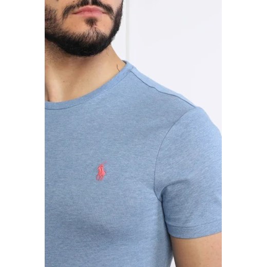 T-shirt męski niebieski Polo Ralph Lauren