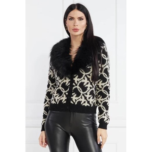 Pinko Wełniany kardigan | Regular Fit Pinko XS promocyjna cena Gomez Fashion Store