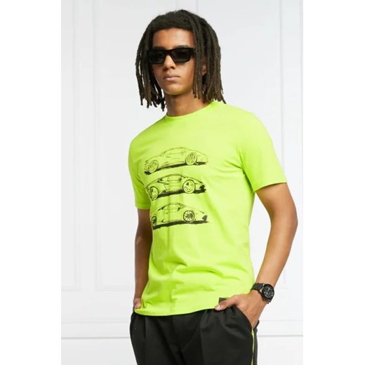 Automobili Lamborghini T-shirt | Regular Fit ze sklepu Gomez Fashion Store w kategorii T-shirty męskie - zdjęcie 172872103