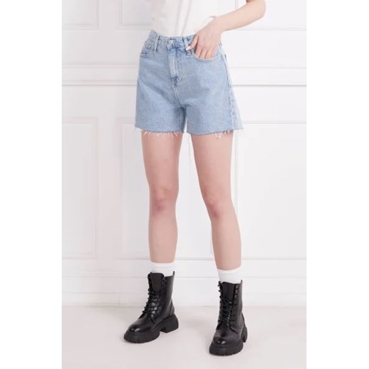CALVIN KLEIN JEANS Szorty MOM SHORT | Mom Fit ze sklepu Gomez Fashion Store w kategorii Szorty - zdjęcie 172872274