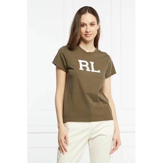 POLO RALPH LAUREN T-shirt | Regular Fit ze sklepu Gomez Fashion Store w kategorii Bluzki damskie - zdjęcie 172872412