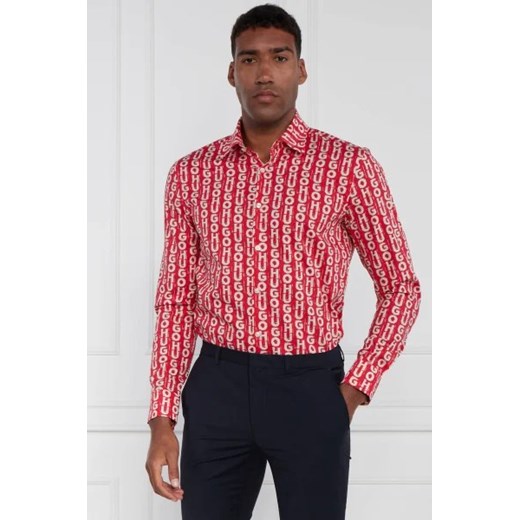 HUGO Koszula Ermo | Slim Fit ze sklepu Gomez Fashion Store w kategorii Koszule męskie - zdjęcie 172872481