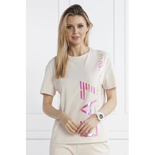 EA7 T-shirt | Loose fit ze sklepu Gomez Fashion Store w kategorii Bluzki damskie - zdjęcie 172872773