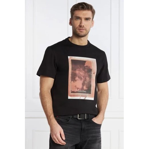 Calvin Klein T-shirt | Regular Fit Calvin Klein S wyprzedaż Gomez Fashion Store