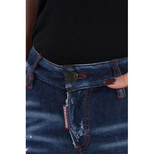 Dsquared2 Jeansy Jennifer | Slim Fit | low rise Dsquared2 42 okazyjna cena Gomez Fashion Store