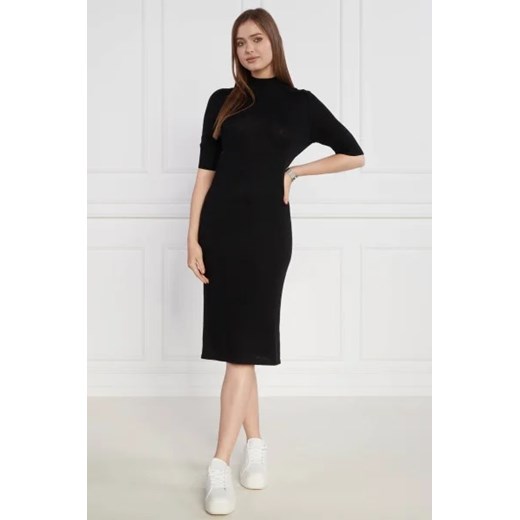 Calvin Klein Wełniana sukienka EXTRA FINE 1/2 SLEEVE ze sklepu Gomez Fashion Store w kategorii Sukienki - zdjęcie 172873310