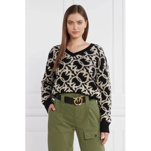 Pinko Wełniany sweter | Regular Fit ze sklepu Gomez Fashion Store w kategorii Swetry damskie - zdjęcie 172873403