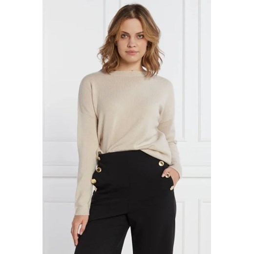 Marella SPORT Wełniany sweter PATRIK | Regular Fit | z dodatkiem kaszmiru S wyprzedaż Gomez Fashion Store