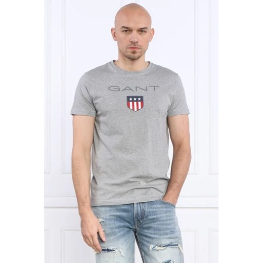 Gant T-shirt SHIELD SS | Regular Fit ze sklepu Gomez Fashion Store w kategorii T-shirty męskie - zdjęcie 172873781