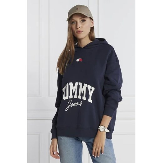 Tommy Jeans Bluza NEW VARSITY | Loose fit ze sklepu Gomez Fashion Store w kategorii Bluzy damskie - zdjęcie 172874024