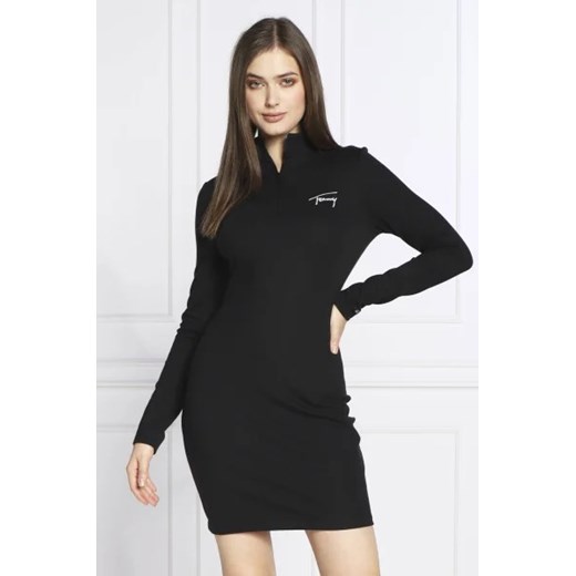 Tommy Jeans Sukienka SIGNATURE BODYCON ze sklepu Gomez Fashion Store w kategorii Sukienki - zdjęcie 172874253