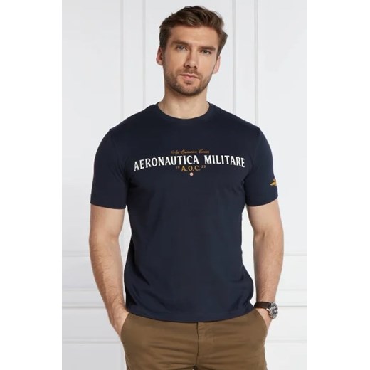 Aeronautica Militare T-shirt | Regular Fit ze sklepu Gomez Fashion Store w kategorii T-shirty męskie - zdjęcie 172874601