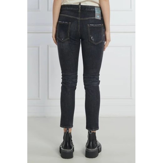 Dsquared2 Jeansy Cool Girl | Regular Fit | high rise Dsquared2 34 promocyjna cena Gomez Fashion Store