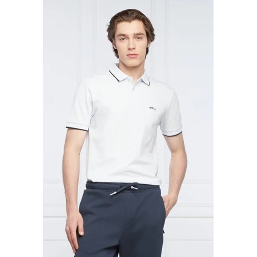 BOSS GREEN Polo Paul Curved | Slim Fit | stretch XXXL okazja Gomez Fashion Store
