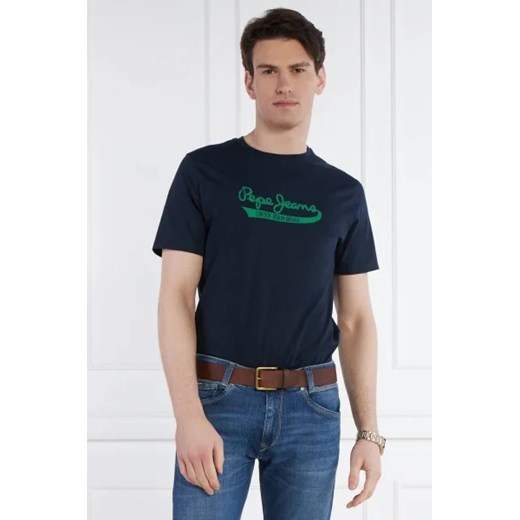 Pepe Jeans London T-shirt CLAUDE | Regular Fit ze sklepu Gomez Fashion Store w kategorii T-shirty męskie - zdjęcie 172875393