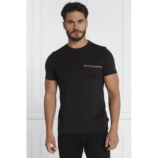 Tommy Hilfiger T-shirt SMALL CHEST STRIPE MONOTYPE TEE | Slim Fit Tommy Hilfiger XL promocyjna cena Gomez Fashion Store