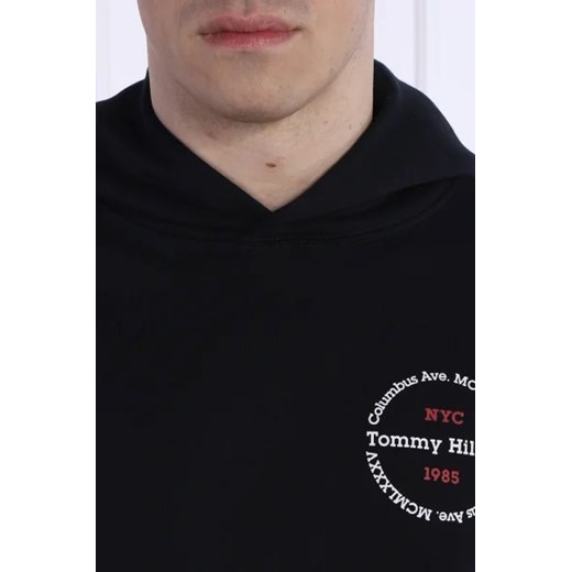 Tommy Hilfiger Bluza ROUNDEL HOODY | Regular Fit Tommy Hilfiger S promocyjna cena Gomez Fashion Store