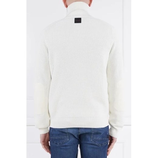 BOSS ORANGE Lniany Sweter | Regular Fit XL Gomez Fashion Store okazyjna cena