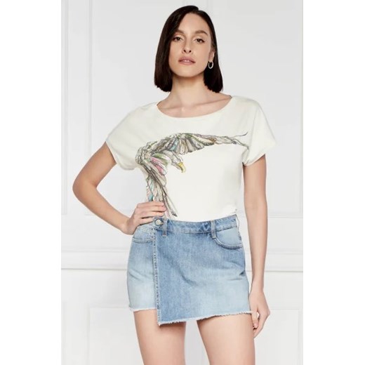 Aeronautica Militare T-shirt | Regular Fit ze sklepu Gomez Fashion Store w kategorii Bluzki damskie - zdjęcie 172876224