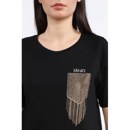Liu Jo Sport T-shirt | Regular Fit S promocja Gomez Fashion Store