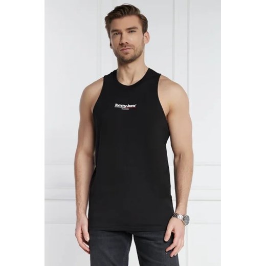Tommy Jeans Tank top | Regular Fit ze sklepu Gomez Fashion Store w kategorii T-shirty męskie - zdjęcie 172877094