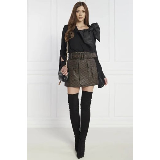 Balmain Skórzana spódnica 40 okazja Gomez Fashion Store