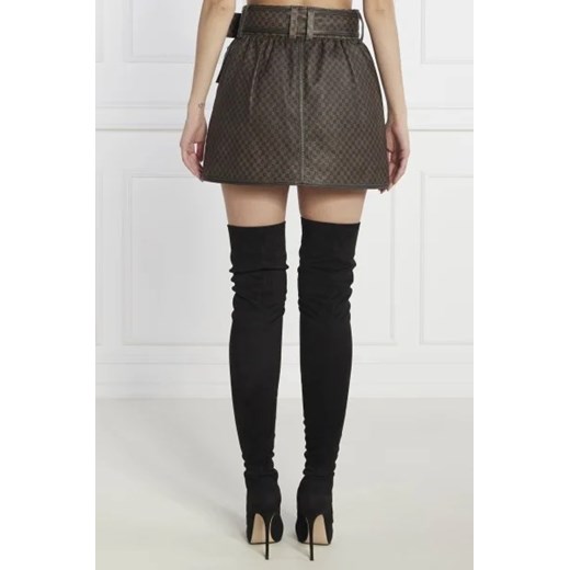 Balmain Skórzana spódnica 40 okazja Gomez Fashion Store