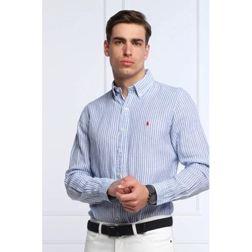POLO RALPH LAUREN Lniana koszula | Slim Fit Polo Ralph Lauren L wyprzedaż Gomez Fashion Store