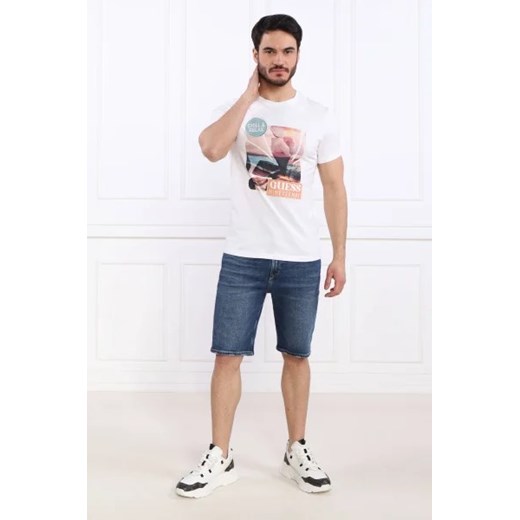 GUESS Szorty | Slim Fit Guess 36 okazja Gomez Fashion Store