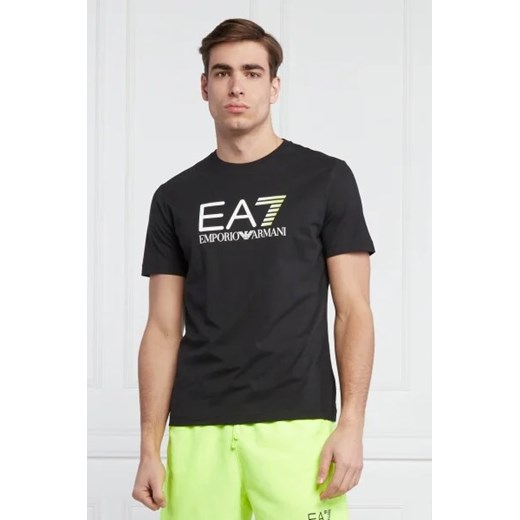 EA7 T-shirt | Regular Fit ze sklepu Gomez Fashion Store w kategorii T-shirty męskie - zdjęcie 172879003