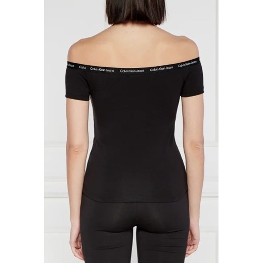 CALVIN KLEIN JEANS Bluzka | Slim Fit XS okazja Gomez Fashion Store