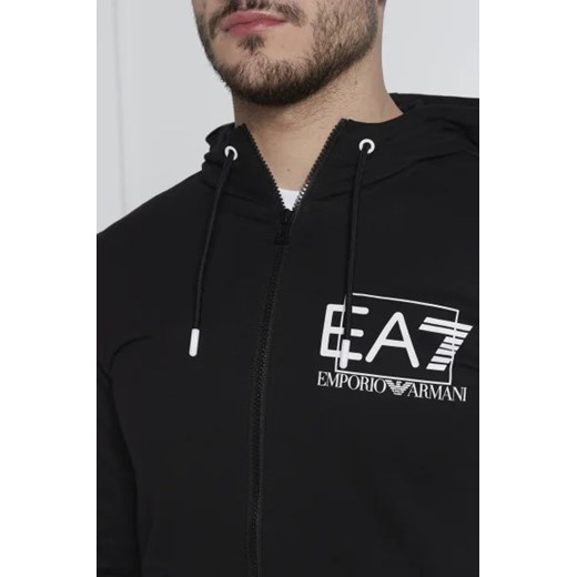 EA7 Bluza | Regular Fit L okazja Gomez Fashion Store