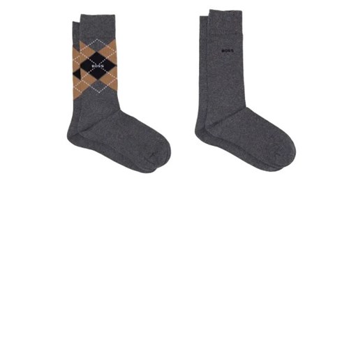 BOSS BLACK Skarpety 2-pack 2P RS Argyle Col CC 43-46 okazja Gomez Fashion Store