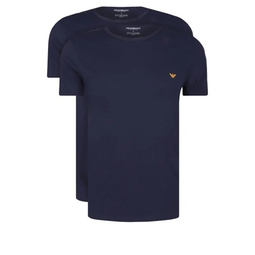 Emporio Armani T-shirt 2-pack | Regular Fit Emporio Armani S Gomez Fashion Store wyprzedaż