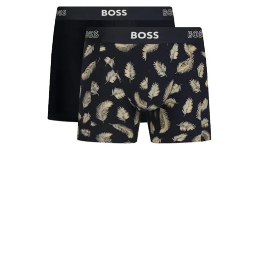 BOSS BLACK Bokserki 2-pack Boxer Brief 2P Print ze sklepu Gomez Fashion Store w kategorii Majtki męskie - zdjęcie 172881231