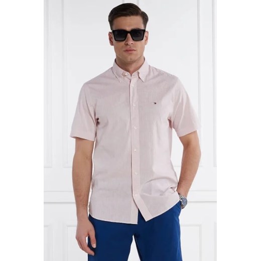 Tommy Hilfiger Koszula | Regular Fit | z dodatkiem lnu Tommy Hilfiger XXXL wyprzedaż Gomez Fashion Store