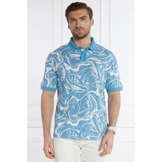 BOSS ORANGE Polo AlloverOcean | Regular Fit ze sklepu Gomez Fashion Store w kategorii T-shirty męskie - zdjęcie 172881702