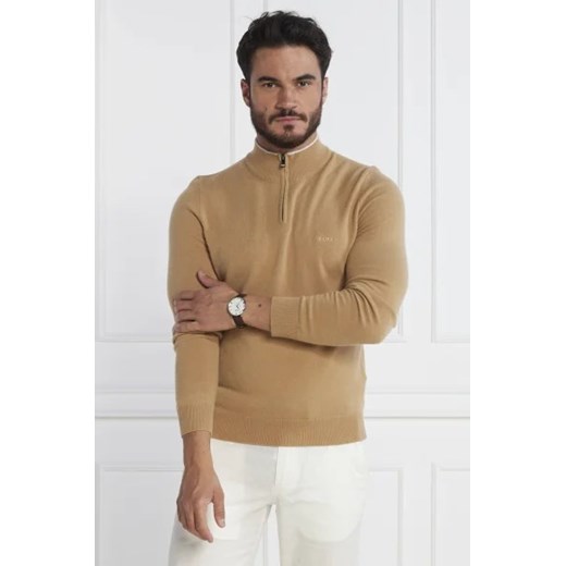 BOSS BLACK Wełniany sweter Marlo | Regular Fit ze sklepu Gomez Fashion Store w kategorii Swetry męskie - zdjęcie 172881760