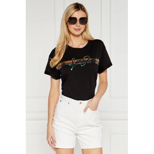 Liu Jo Beachwear T-shirt BASIC | Regular Fit ze sklepu Gomez Fashion Store w kategorii Bluzki damskie - zdjęcie 172881963